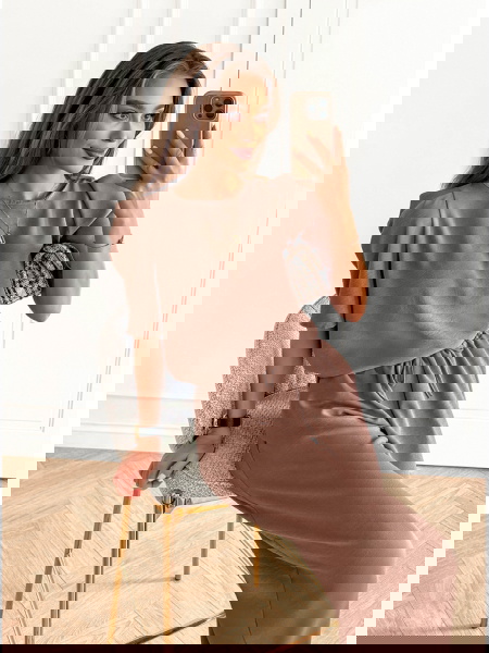 Komplet bluzka i szerokie... 2