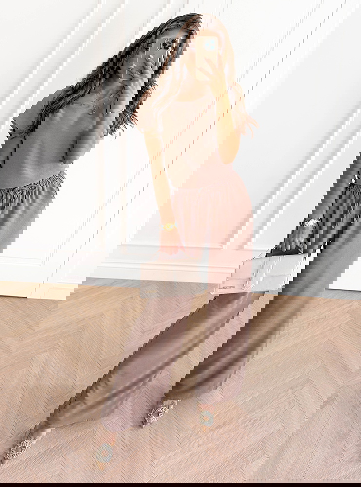 Komplet bluzka z krótkim rękawem i...