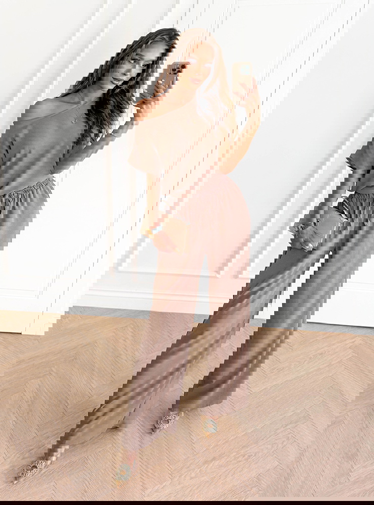 Komplet bluzka z krótkim rękawem i...