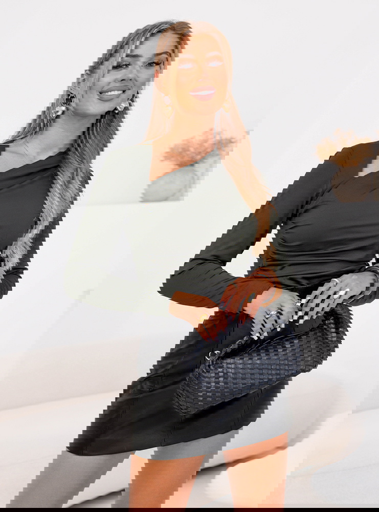 Body z długim rękawem Massey - khaki