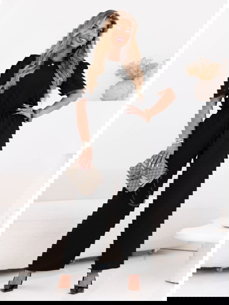 Czarny komplet bluzka i... 2