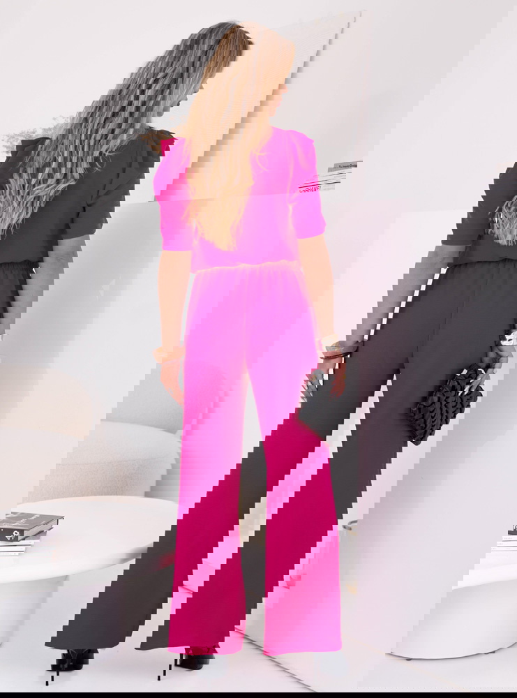 Komplet bluzka i szerokie spodnie z...