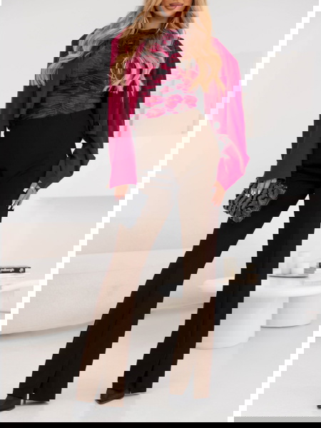 Czekoladowe spodnie typu... 2