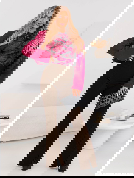 Czekoladowe spodnie typu...