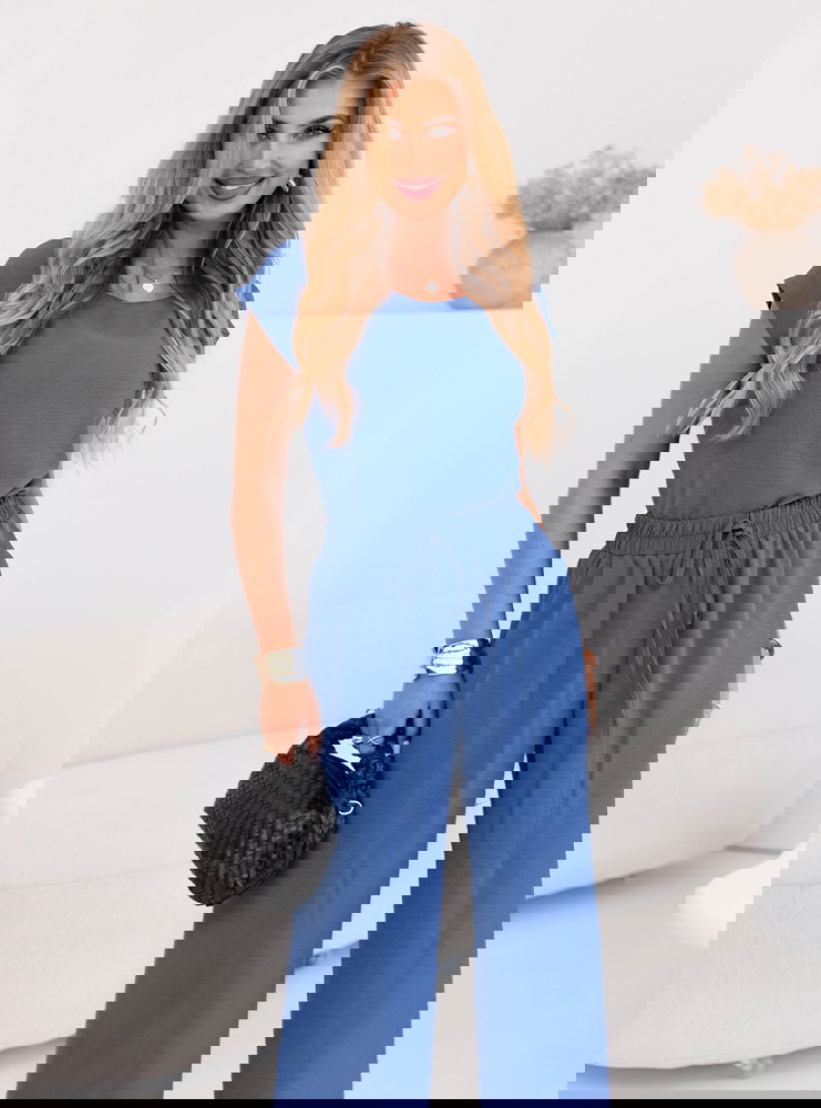 Komplet bluzka z krótkim rękawem i...