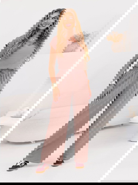 Komplet bluzka z krótkim...