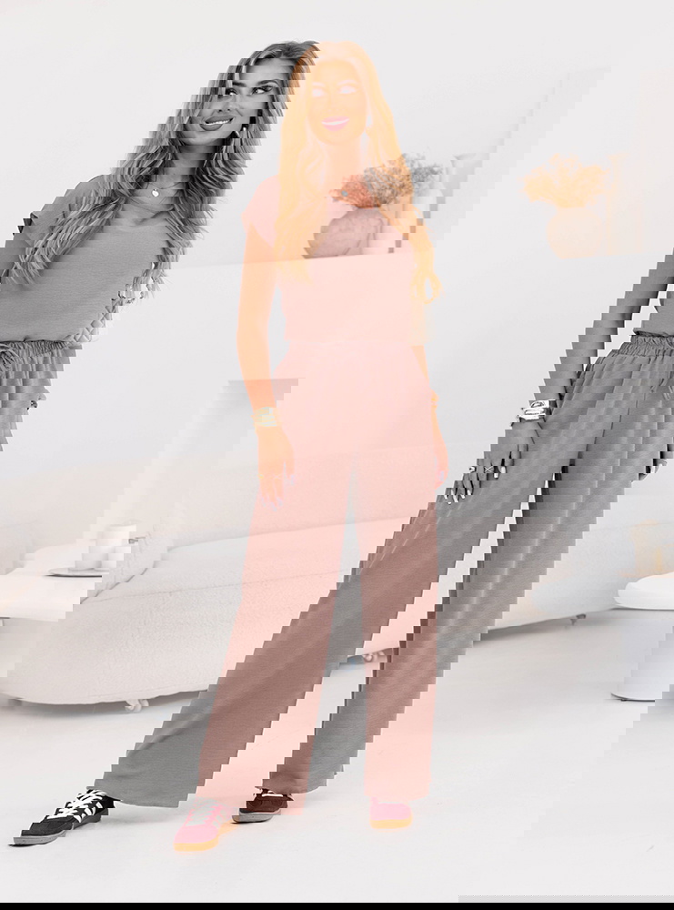 Komplet bluzka z krótkim rękawem i...