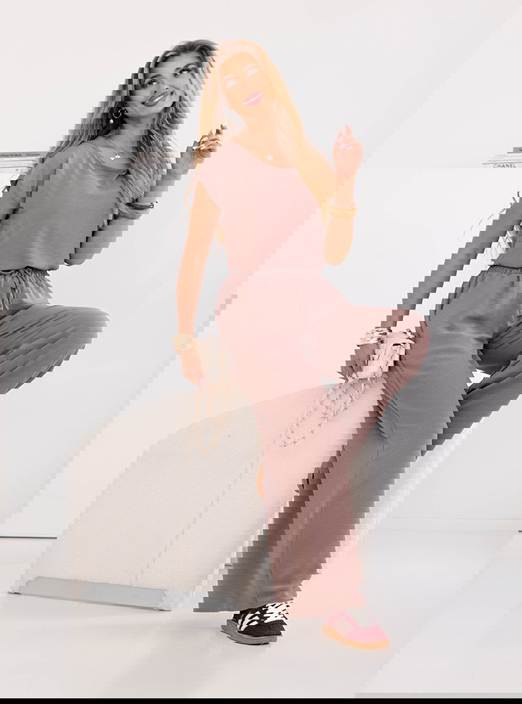 Komplet bluzka z krótkim rękawem i...