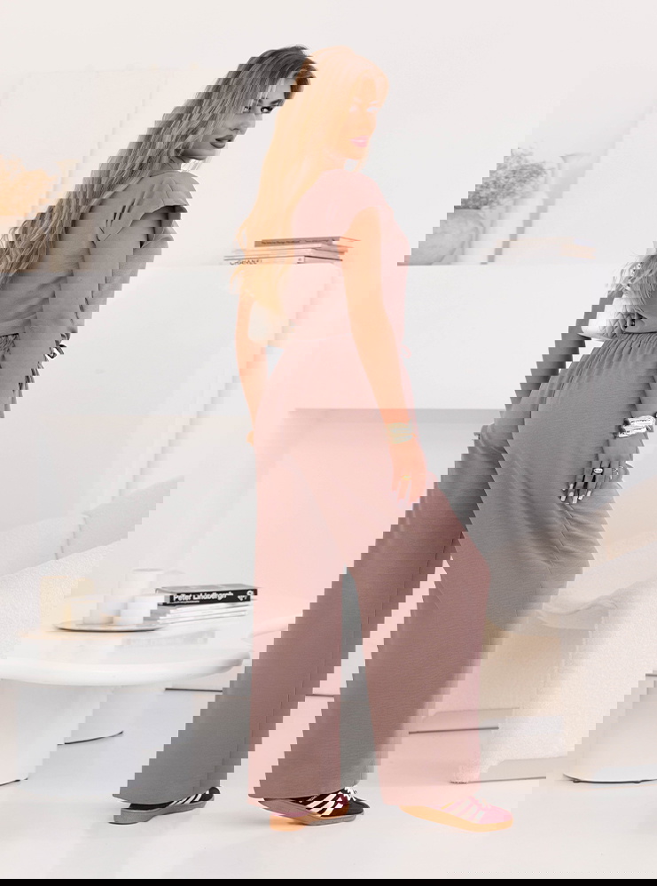 Komplet bluzka z krótkim rękawem i...