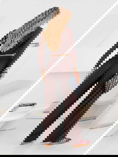 Czekoladowy komplet bluzka... 2