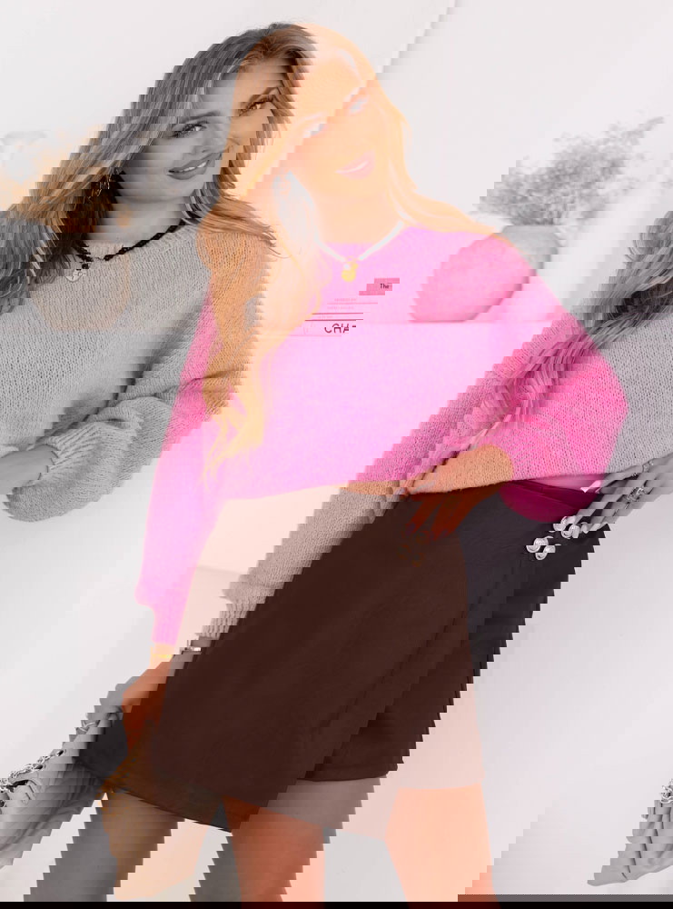 Szorty jak spódniczka z eko skóry...