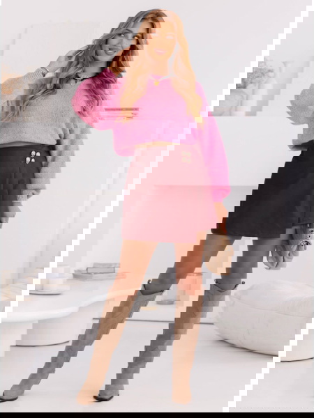 Bordowe szorty jak...