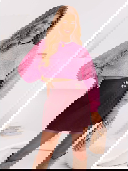 Bordowe szorty jak... 2