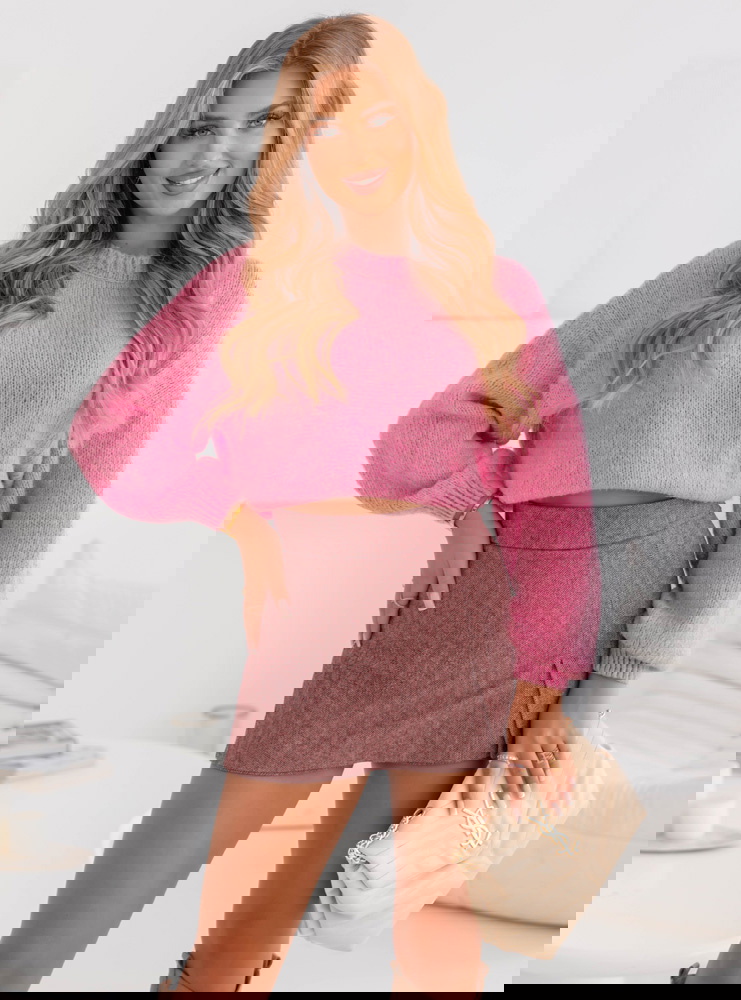 Spódnico - spodenki Lauryl - brudny róż