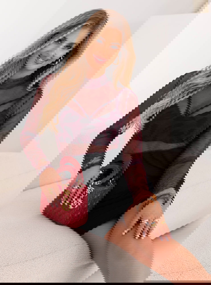 Tiulowa sukienka mini Hereswita - wzór 7