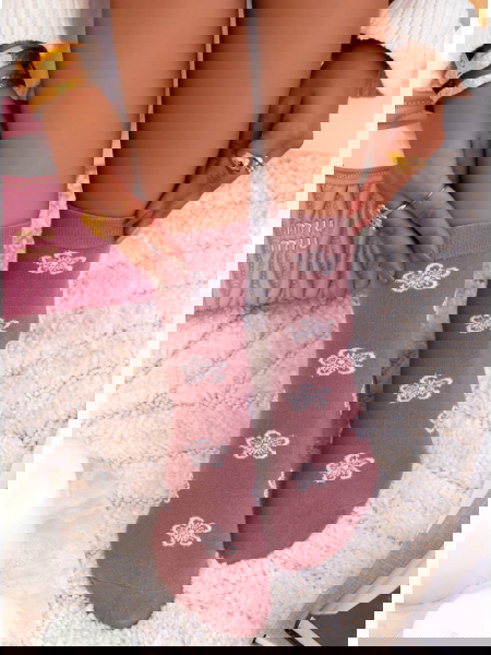 Skarpetki w kwiatki Norria... 2