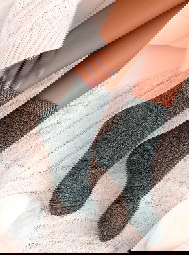 Skarpetki damskie Tamarii - khaki