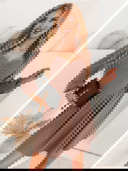 Sukienka z marszczeniem na... 2