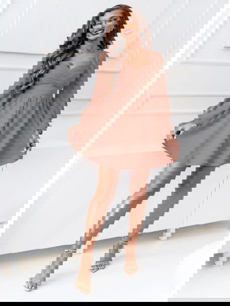 Sukienka z marszczeniem na... 2