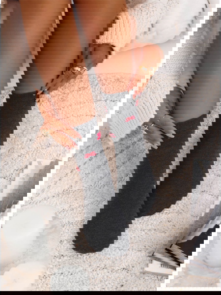 Grafitowe skarpetki z... 2