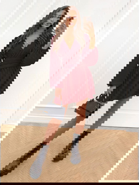 Bordowy kombinezon jak... 2