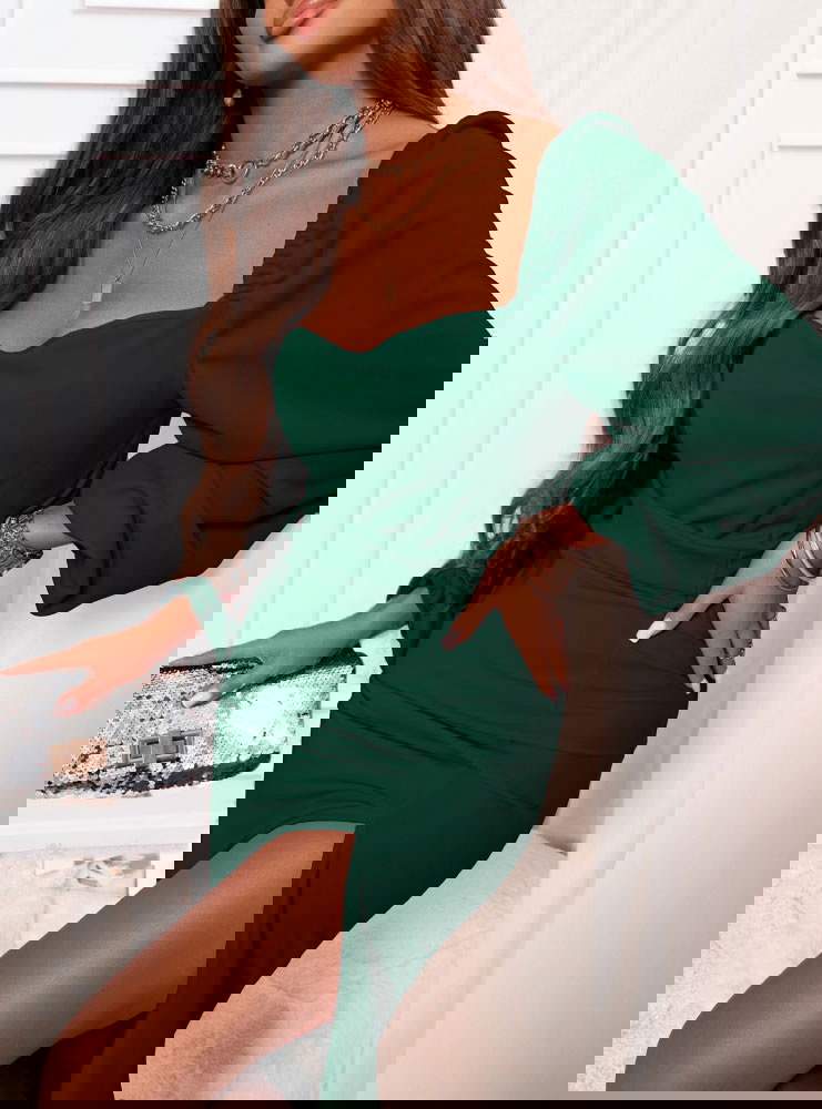 Sukienka z rozcięciem Pamalyn -...