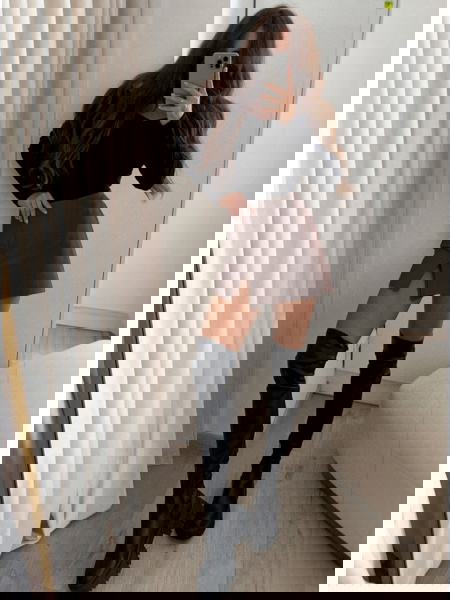 Czekoladowe spódnico-... 2