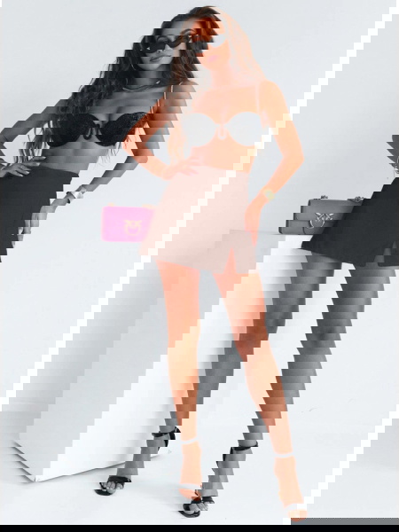 Czekoladowe spódnico-... 2