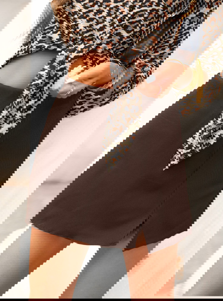 Czekoladowe spódnico - spodenki Petimmo