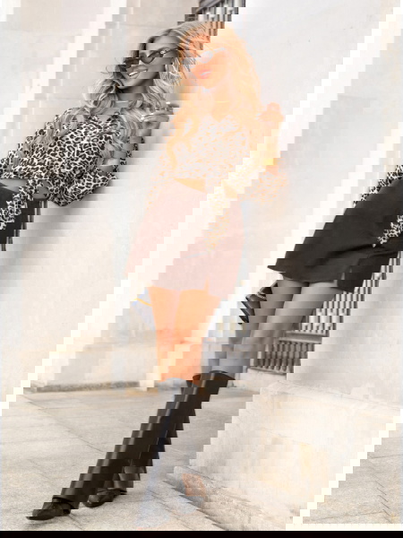 Czekoladowe spódnico -...