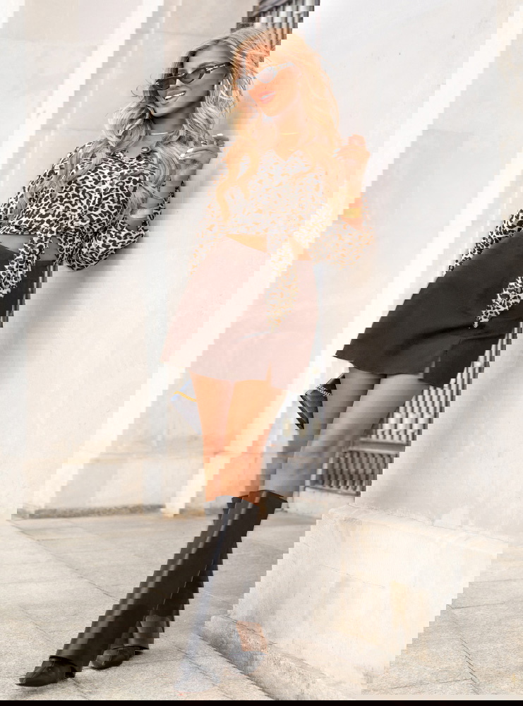 Czekoladowe spódnico - spodenki Petimmo