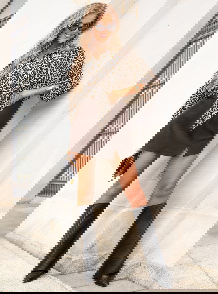 Czekoladowe spódnico - spodenki Petimmo