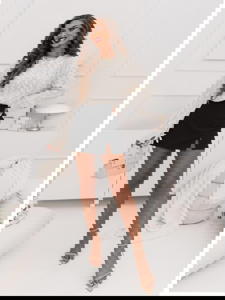 Czarne spódnico- spodenki...