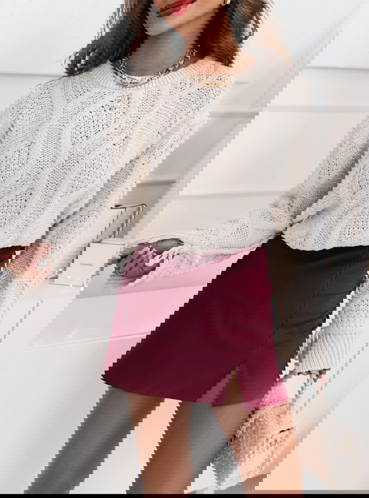 Bordowe spódnico- spodenki Chaisly