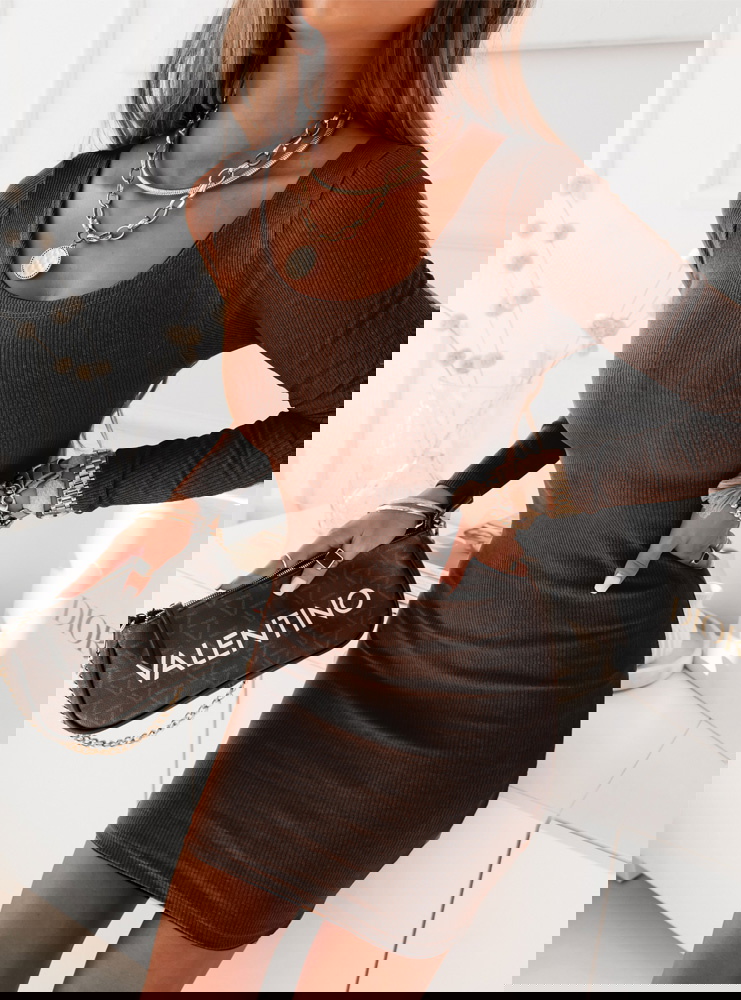 Czekoladowa prążkowana dopasowana...