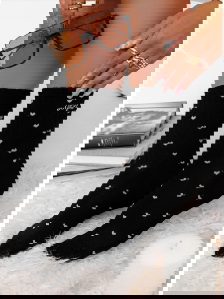 Czarne skarpetki w... 2