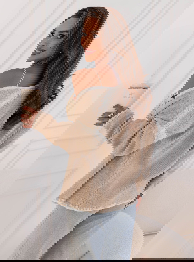 Beżowy kardigan Joscelyne