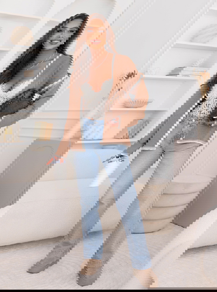 Kardigan Joscelyne - mocha mousse