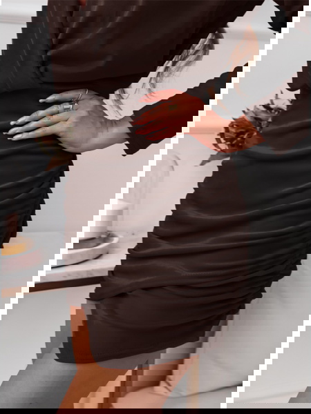 Czekoladowa welurowa... 2