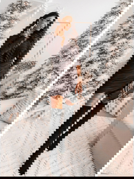 Czekoladowa welurowa...