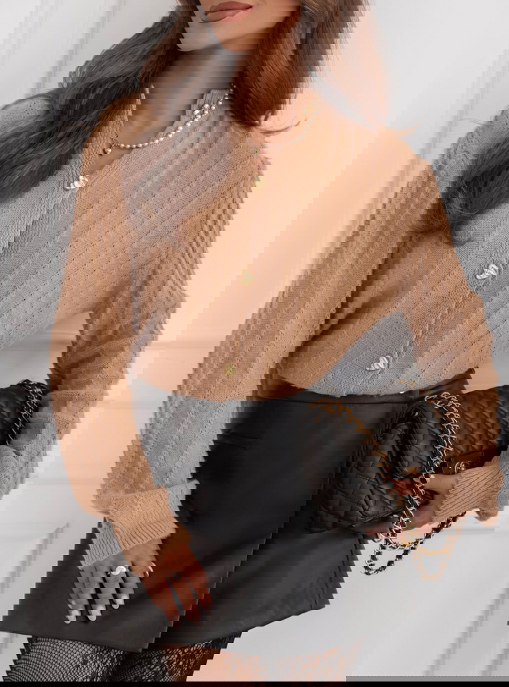 Sweter zapinany na guziki Francinaa -...