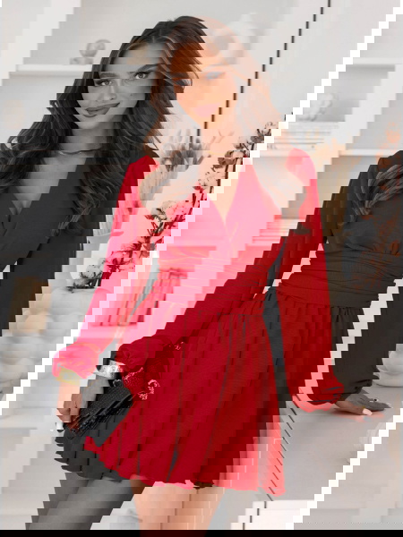 Malinowy kombinezon jak... 2