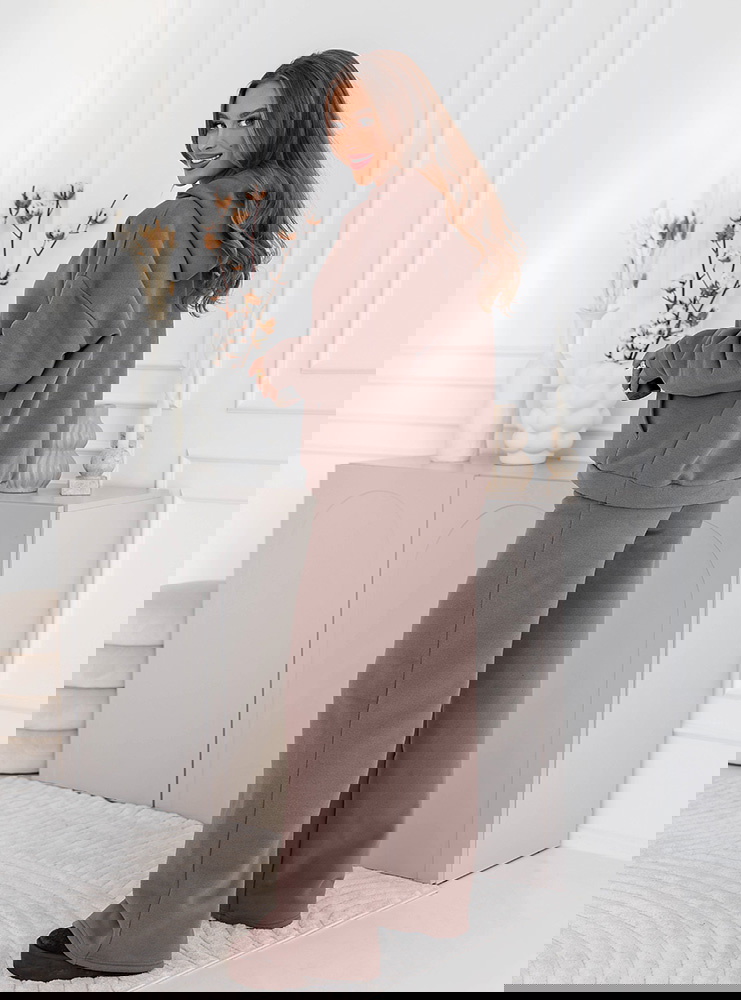 Komplet dresowy bluza z kapturem i...