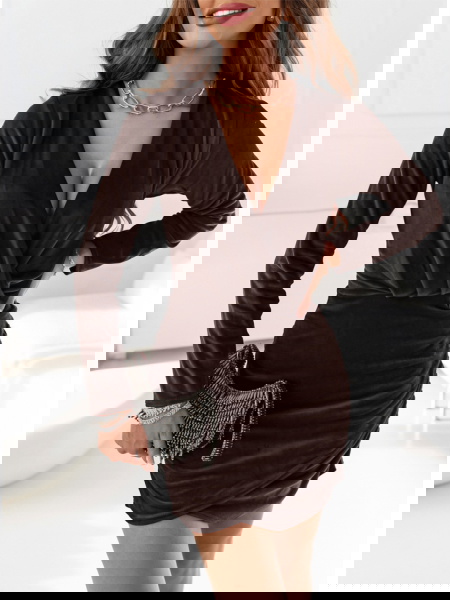 Czekoladowa welurowa...