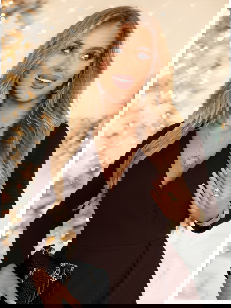 Czekoladowa sukienka z... 2