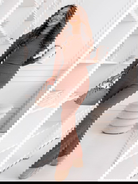 Prążkowany komplet...