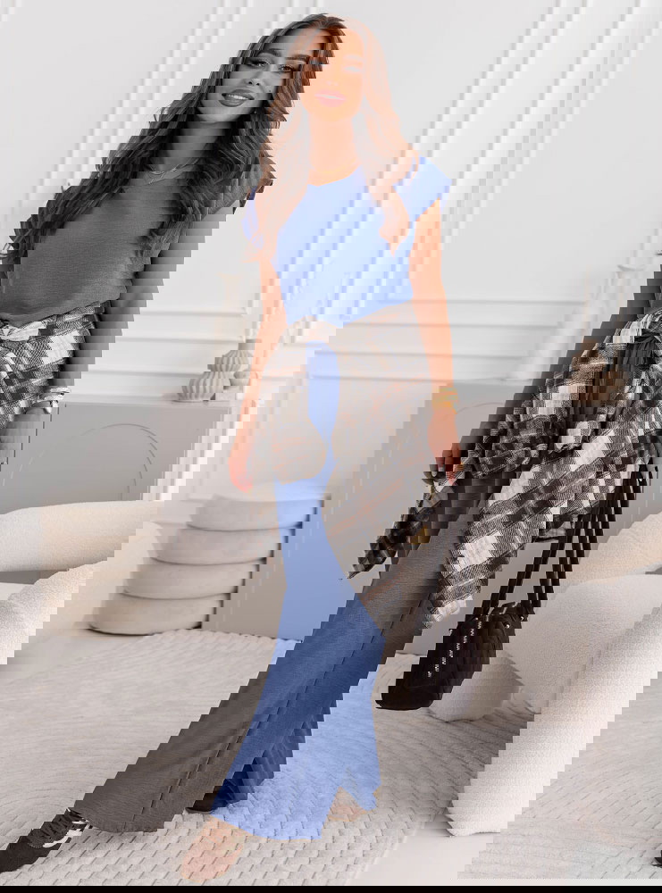 Komplet bluzka z krótkim rękawem i...