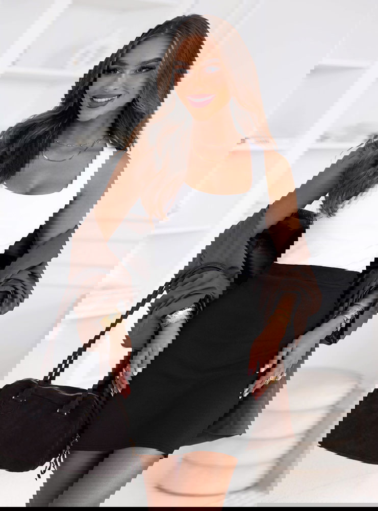 Czarna mini spódniczka Marnette