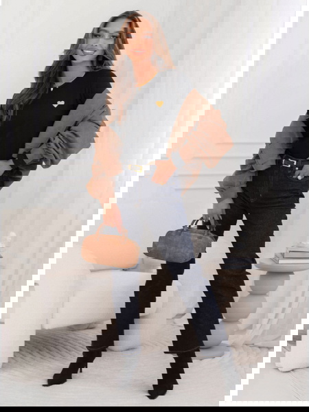 Czarna koszulka na długi... 2