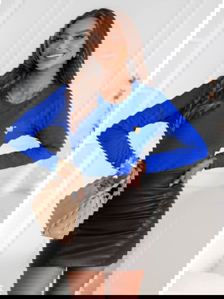 Chabrowa koszulka na długi...